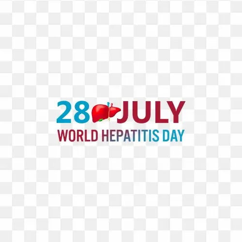 World hepatitis day png image for your design